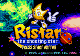 Ristar - The Shooting Star (Japan, Korea)